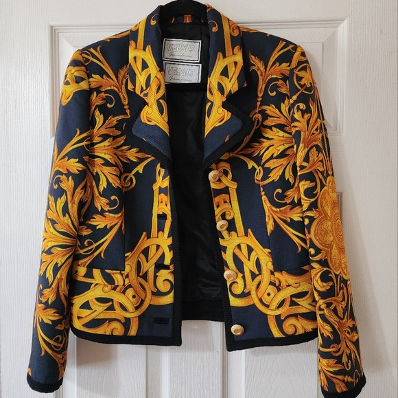Versus By Versace Jackets & Blazers - Versus Versace Ladies Baroque Bolero Sz 28/42  Stunning RARE